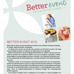 Affiche Better Event, georganiseerd door Amber Albarda