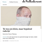 De Volkskrant, cover artikel over o.a. de betreffende AH commercial.