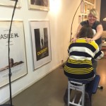 Stoelmassage @ Family Affair Films, maart 2016